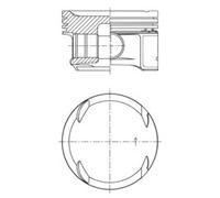 KOLBENSCHMIDT Pistone Per Mercedes SLK R171 200 Compressore C-Class W203 W204
