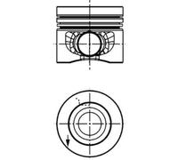 KOLBENSCHMIDT Pistone VW AUDI SEAT 2,0 CFFA CFFB CFGB CFGC CFGD CFHB CFHD CGLA