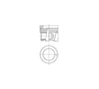 KOLBENSCHMIDT Pistone VW MAN 2,0 04L107065AF 65.02501-6000 04L107065AT DASA DASB