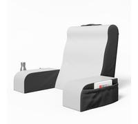 Kolbs - Cuscino da lettura, supporto completo per il comfort, in schiuma solida, cuscino per la schiena, per letto, seduti, TV, libri, videogiochi, per letto, schienale, letto, sedia con braccioli