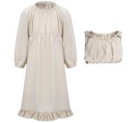 Kolegrial Bambina Emily Costume Cosplay Game 9 Emily Camisole Vintage Vestito per Carnevale Halloween Festa Mascherata Fancy Gioco di Ruolo Costume