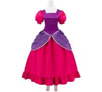 Kolegrial Drusilla Costume Donna Cosplay Cenerentola Sorella Drusilla Lungo Vestito da Sera per Natale Carnevale Halloween Festa Mascherata Teatro Performance Costume