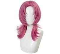Kolegrial Romance Cosplay Parrucca Uomo Rose Lunghezza Spalla Parrucca Fancy Dress Up Carnevale Halloween Festa Mascherata Demone Cacciatore Saja Boys Romance Costume Accessori Anime Show Wig
