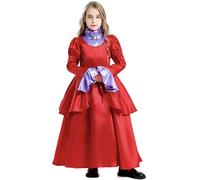 Kolegrial Tremaine Costume Donna Cosplay Cenerentola Matrigna Tremaine Lungo Vestito da Sera per Natale Carnevale Halloween Festa Mascherata Teatro Performance Costume