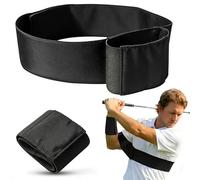 KOLGEIKJ Slider Golf Training Aid, Golf Swing Trainer, Golf Swing Training Aid, Swing Sync Golf Trainer, Swing Correzione Braccio regolabile, per correggere lo swing migliorare la stabilità dello
