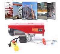 KOLHGNSE Verricello elettrico da 220 V, 800 kg/1000 kg, puleggia elettrica con telecomando (1000 kg)