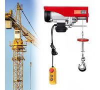 KOLHGNSE Verricello elettrico da 220 V, 800 kg/1000 kg, puleggia elettrica con telecomando (800 kg)