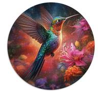 Kolibri-Kunst-Puzzle für Erwachsene, 1000 Teile, schwierige Puzzles für Erwachsene, Geschenk, DIY-Spaß, geeignet für die Dekoration von Zuhause, Wohnzimmer, Büro, 1000 Stück (67,5x67,5cm)