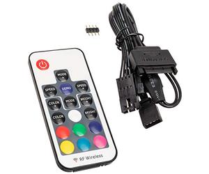 Kolink Controller Inspire L2 4-Pin 12 V RGB - Telecomando senza fili incluso - per diodi RGB, tra cui Phanteks e Corsair