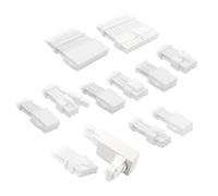 Kolink Core Pro set prolunghe cavi intrecciati 12V-2x6 Type-1 - Brilliant White