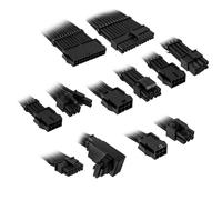 Kolink Core Pro set prolunghe cavi intrecciati 12V-2x6 Type-1 - Jet Black
