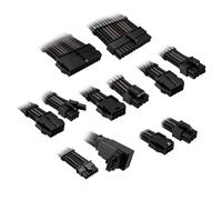 Kolink Core Pro set prolunghe cavi intrecciati 12V-2x6 Type-1 - Jet Black/Gunmet