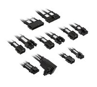 Kolink Core Pro set prolunghe cavi intrecciati 12V-2x6 Type-2 - Jet Black/Brilli