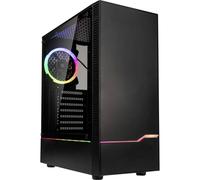 Custodia Medio Torre ATX Inspire K9 RGB con Pannello Vetrato, Nero