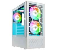Kolink Observatory MX Glass White ARGB Case Mid-Tower Vetro Temperato No-Power minITX/mATX/ATX