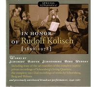 Kolisch, Rudolf - In Honor Of Rudolf Kolisch 1896-1978 (6 CD)