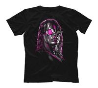 KOLITY Bret The Hitman Hart - Bret Hart Terminator T-Shirt Black XXL