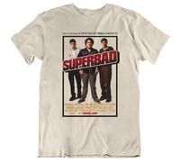 KOLITY Superbad Movie Poster Fan v2 T Shirt Apricot L
