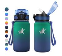KollyKolla Borraccia Acciaio Inox 500ml, Borracce Termiche con Cannuccia, Bottiglia Termica Riutilizzabile, Bottiglia Acqua a Prova di Perdite, senza BPA, Borraccia per Bambini, Scuola, Gimnasio