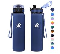 KollyKolla Borraccia Termica 1L, Borracce Termiche, Bottiglia Termica Riutilizzabile, Bottiglia Acqua a Prova di Perdite, senza BPA, Borraccia per Viaggi, Scuola, Sport, Ciclismo, Campeggio