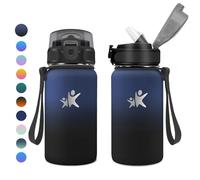 KollyKolla Borraccia Termica 500ml, a Prova di Perdite, Borracce Termiche con Cannuccia, Riutilizzabile, Facile Pulizia, senza BPA, Borraccia per Bambini, Adulto, Campeggio, Scuola, Ufficio
