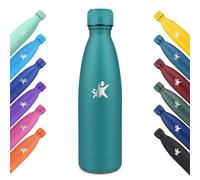KollyKolla Borraccia Termica 750ml, Borracce Termiche, Borraccia in Acciaio Inox, Riutilizzabile, Termos senza BPA, Bottiglia Termica Metallo per Sportiva, Scuola, Palestra, Viaggi - Verde Scuro