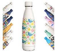 KollyKolla Borraccia Termica Bambini 500ml, Stampa 3D Borraccia Termica, Borracce Termiche, Bottiglia Acqua Senza BPA, Borracce per Bambina, Scuola, Sport, Yoga, Campeggio, Ciclismo