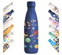KollyKolla Borraccia Termica Bambini 500ml, Stampa 3D Borraccia Termica, Borracce Termiche, Bottiglia Acqua Senza BPA, Borracce per Bambina, Scuola, Sport, Yoga, Campeggio, Ciclismo