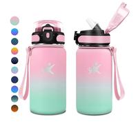 KollyKolla Bottiglia Termica 500ml, Borraccia con Cannuccia, senza BPA, Borraccia Termica a Prova di Perdite, Doppia Parete, Bottiglia Termica per Ragazzi, Ragazze, Palestra, Outdoor, l'école