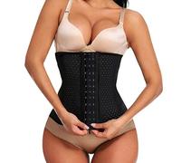 Kolnaix O³ Corsetto Stringivita - Waist Trainer | Modellante e Contenitivo - Chiusura Regolabile a gancetto 3 File | Taglie Disponibili: XS-4XL (2XL)