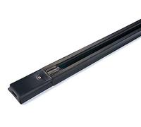 KOLORENO Steka e Roti Binario Elettrificato - per Faretti a Binario - Faretto - Faretto da Soffitto - Faretto da Soffitto - Binario LED - Sistema Power Rail - Design Elegante - 1,5 M Nero