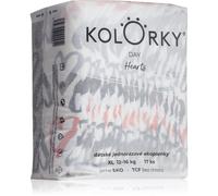 Kolorky Day Hearts pannolini ECO usa e getta taglia XL 12-16 Kg 17 pz