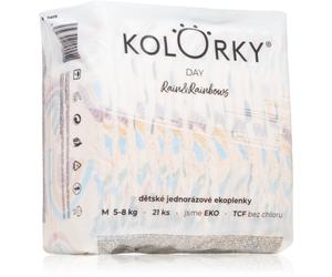 Kolorky Day Rain&Rainbow pannolini ECO usa e getta taglia M 5-8 Kg 21 pz