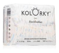 Kolorky Day Rain&Rainbow pannolini ECO usa e getta taglia S 3-6 Kg 25 pz