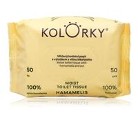 Kolorky Moist Toilet Tissue Hamamelis carta igienica umidificata 50 pz