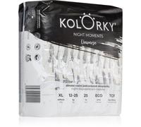 Kolorky Night Moments pannolini ECO usa e getta per una protezione completa durante la notte taglia XL 12-25 kg 25 pz