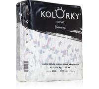 Kolorky Night Unicorn pannolini ECO usa e getta per una protezione completa durante la notte taglia XL 12-16 Kg 17 pz