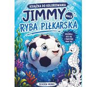 Kolorowanka dla dzieci Jimmy Ryba piłkarska