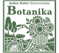 Kolorowanka Jednym Kolorem - Botanika: Przewodniki punktowe do kolorowania & gotowy przykład w szarości | Kwiaty, liście i motywy natury dla każdego
