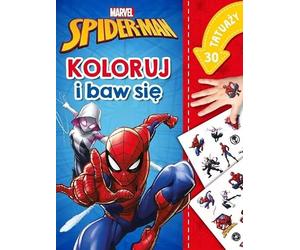 Koloruj i baw się. 30 tatuaży. Marvel Spider-Man