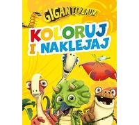 Koloruj i naklejaj! Gigantozaur