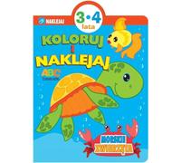 Koloruj i naklejaj Morskie zwierzęta