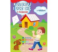Koloruj i ucz się z pieskiem!