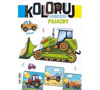 Koloruj po cyferkach Pojazdy