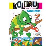 Koloruj po cyferkach Zwierzątka
