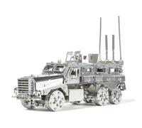 Kolotesame MRAP Modello di camion militare in metallo 3D per adulti - Kit di costruzione fai da te di veicolo tattico corazzato immersivo con attrezzi modello di auto 3D per uomo regalo