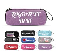 KOLOWKO Custodia personalizzata per stetoscopio,con nome/logo personalizzato - Custodia rigida in EVA per infermieri, medici e studenti di medicina - Organizer professionale per stetoscopio