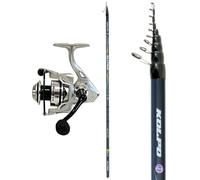 kolpo combo pesca bolognese 7 mt in carbonio alto modulo + mulinello