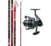 Kolpo Combo Trota Lago Big Trout 4,00 m + Mulinello Aria 3000 con Nylon Pesca Bombarda Tremarella Piombino