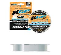 Kolpo Kgp One filo da pesca 100% fluorocarbon invisibile in acqua 50mt